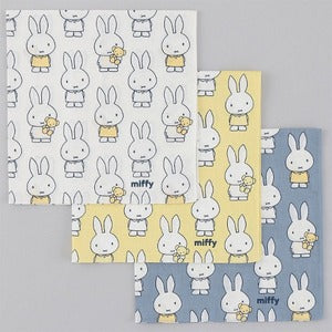 Large Miffy Bandana Handkerchief (Miffy & Boris)
