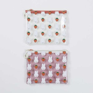 Miffy PVC Flat Pouch (Red Fruits)