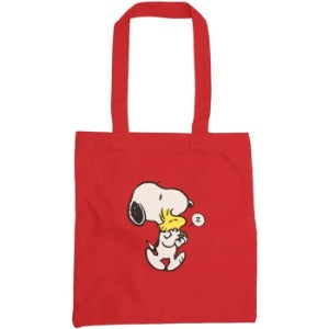 Snoopy Color Tote Bag (To Bed) (Red)